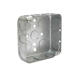 CAJA ELECTRICA CUADRADA GALV. 3/4