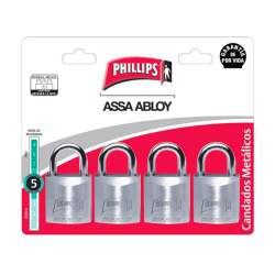 CANDADO 112 4 x 4 1712 PHILLIPS