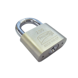 CANDADO 250 CORTO ALTA SEGURIDAD ACERO PHILLIPS