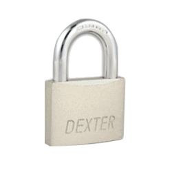 CANDADO 6910 METALICO 25MM GANCHO CORTO DEXTER