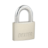 CANDADO 6910 METALICO 25MM GANCHO CORTO DEXTER