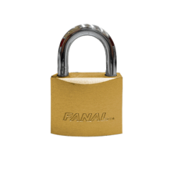 CANDADO HIERRO 25MM GL FH25-B DORADO FANAL