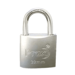 CANDADO NIQUELADO SATIN 50MM G/L 18-9378 PRAX