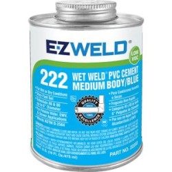Cemento PVC Azul Lata 59 ml   222-06