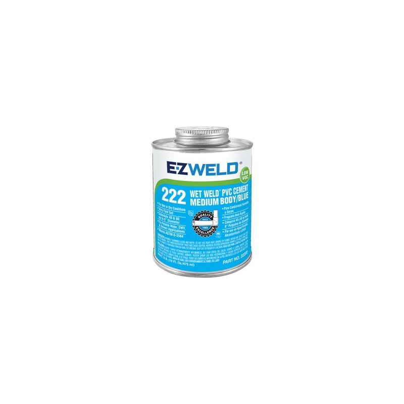 Cemento PVC Azul Lata 59 ml   222-06
