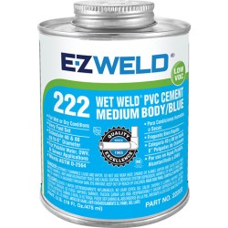 Cemento PVC Azul Lata 59 ml   222-06