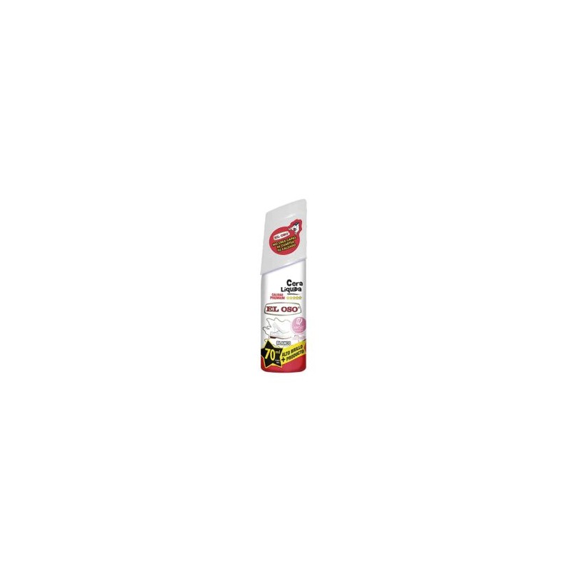 CERA LIQUIDA P/CALZADO BLANCA 70ML EL OSO