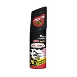 CERA LIQUIDA P/CALZADO NEGRA 70ML EL OSO