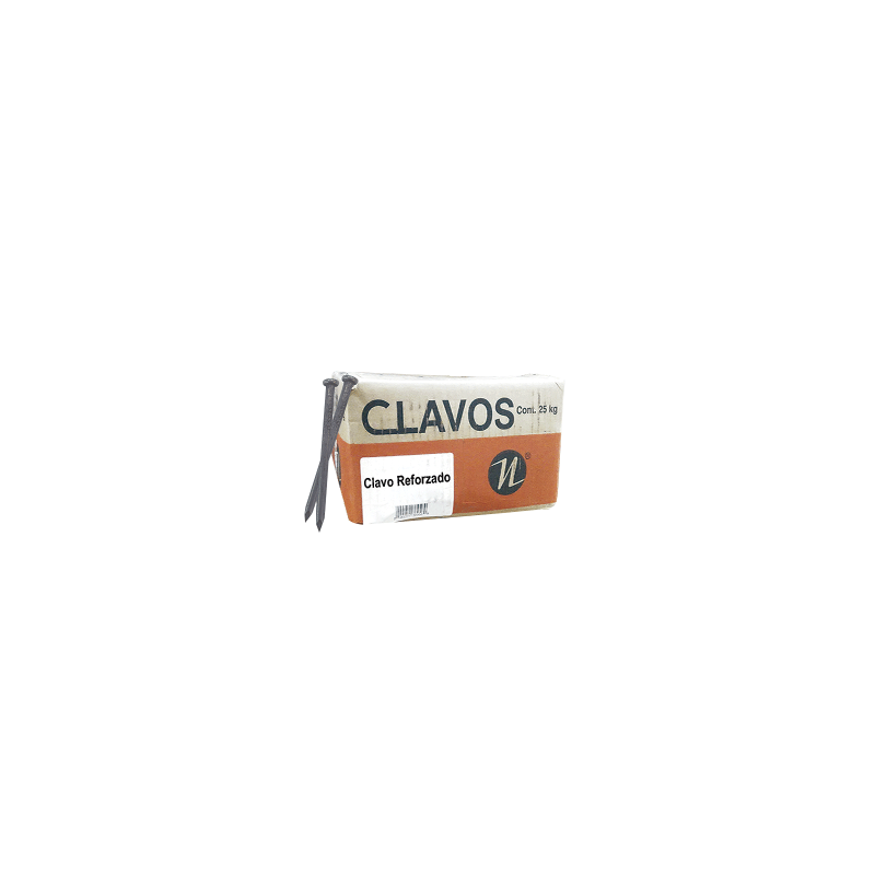 CLAVO REFORZADO C/CABEZA 50mm (2″) AC. NAC