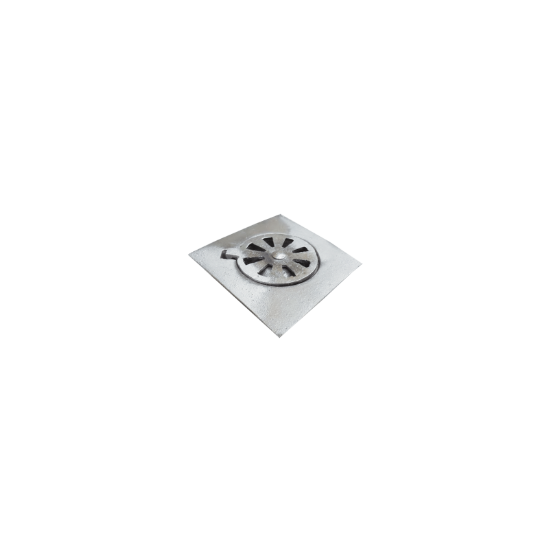 COLADERA ALUMINIO PISO SAT. 5″ S/MARCA