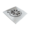 COLADERA ALUMINIO PISO SAT. 5″ S/MARCA