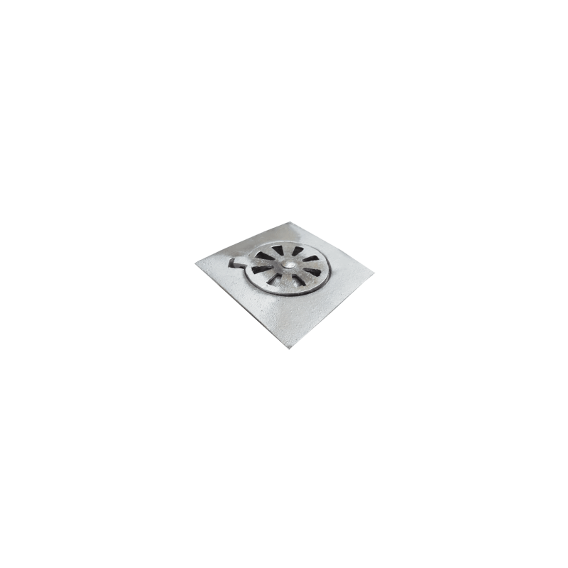 COLADERA ALUMINIO PISO SAT. 6″ S/MARCA