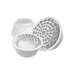 COLADERA C-2254 PVC UNIVERSAL CROMADA FLEXIMATIC