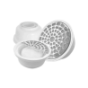 COLADERA C-2254 PVC UNIVERSAL CROMADA FLEXIMATIC