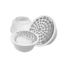 COLADERA C-2254 PVC UNIVERSAL CROMADA FLEXIMATIC