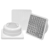 COLADERA C-2604 PVC UNIVERSAL CUADRADA FLEXIMATIC