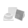 COLADERA C-2604 PVC UNIVERSAL CUADRADA FLEXIMATIC