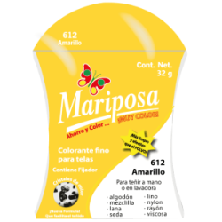 COLORANTE AMARILLO 612 MARIPOSA