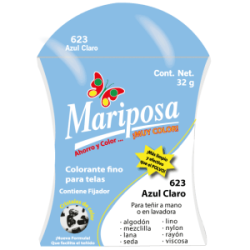 COLORANTE AZUL CLARO 623 MARIPOSA