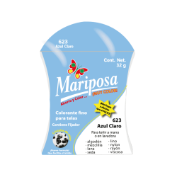 COLORANTE AZUL CLARO 623 MARIPOSA