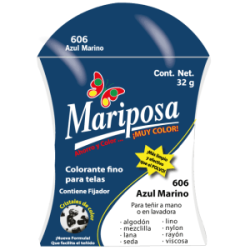 COLORANTE AZUL MARINO 606 MARIPOSA