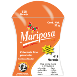 COLORANTE NARANJA 618 MARIPOSA