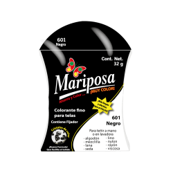 COLORANTE NEGRO 601 MARIPOSA