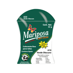 COLORANTE VERDE OBSCURO 610 MARIPOSA