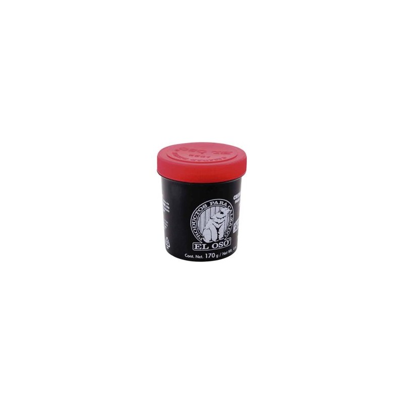 CREMA CALZADO NEGRA 170gr EL OSO