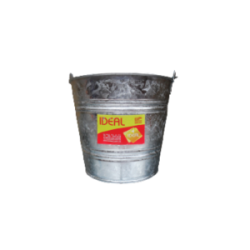 CUBETA GALVANIZADA NO. 14 IDEAL (12 LITROS)