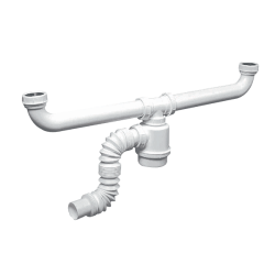 DESAGUE AMERICANO C-2347 C/TRAMPA EXT. FLEX. XL FLEXIMATIC