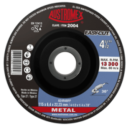 DISCO C-2004 REALZ.DESB.METAL 4 1/2″x1/4″x7/8″ AUSTROMEX