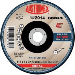 DISCO C-2014 CTE METAL 4 1/2″x3/64″x7/8″ EASY-CUT