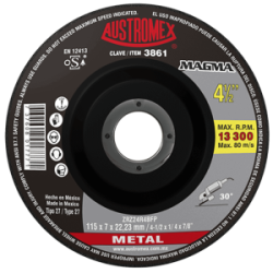 DISCO C-3811 DESBASTE DE METAL 7X1/4X7/8 AUTROMEX
