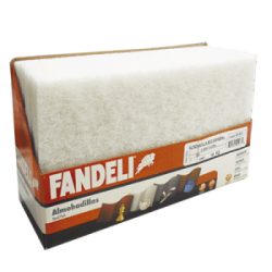 ALMOHADILLA FIBRA BLANCA P/VIDRIO 1473 FANDELI