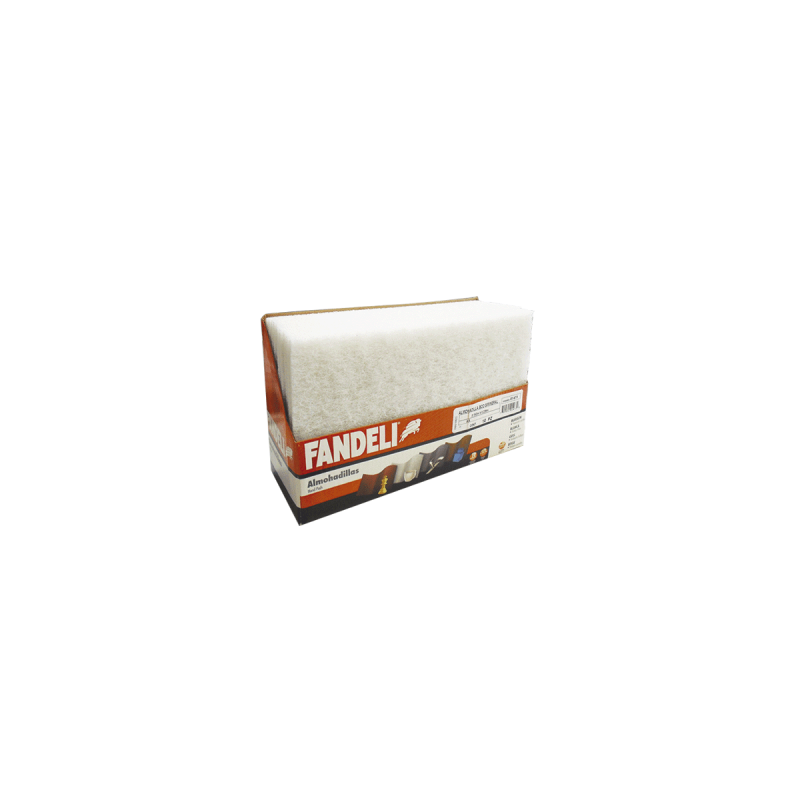 ALMOHADILLA FIBRA BLANCA P/VIDRIO 1473 FANDELI