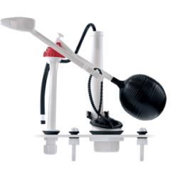 HERRAJES HA-01 C/SAPO BLANCO AQUAMASTER