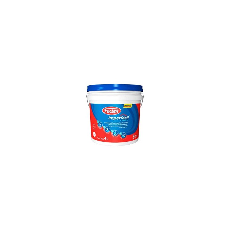 IMPERFACIL CLASICO 5A ROJO 4LTS. FESTER 1628360