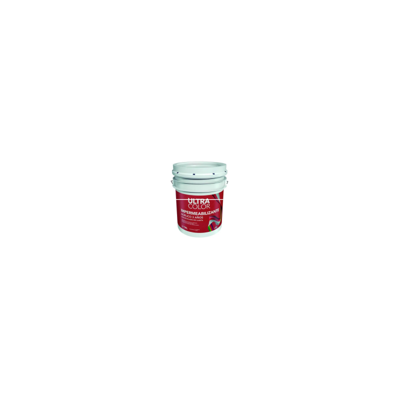 IMPERMEABILIZANTE ROJO 5 A?OS 19 L. ULTRACOLOR