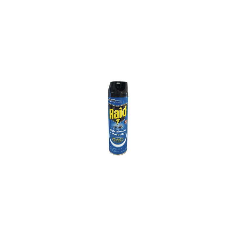 INSECTICIDA RAID MATA BICHOS AEROSOL 400ML