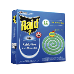 INSECTICIDA RAIDOLITOS 150G RAID