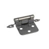 JGO BISAGRA DE PARCHE 3151 C/TORNILLOS NIQUELADO HANDY H.