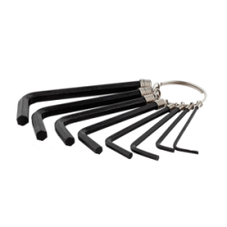 JUEGO LLAVE ALLEN T/LLAVERO 8pz STD 18-9976 PRAX