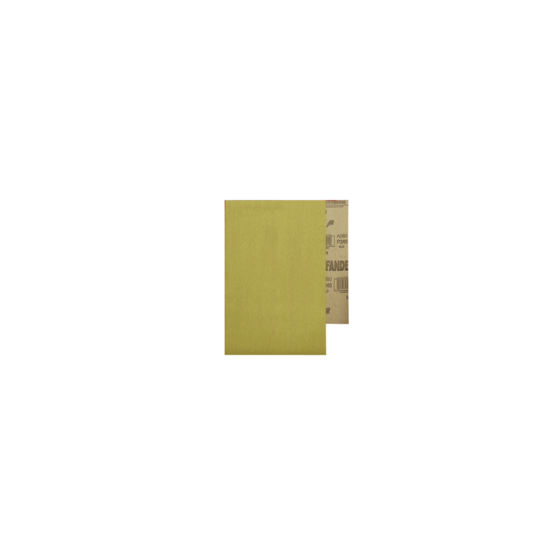 LIJA AMARILLA P/MADERA A080 G-220 18238 FANDELI