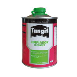 LIMPIADOR TRANSPARENTE PVC 240ml 297614 TANGIT