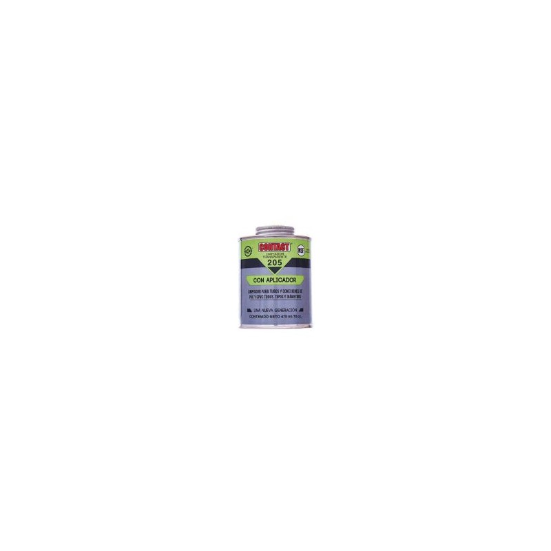 LIMPIADOR TRANSPARENTE PVC 475 ML CONTACT