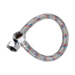 MANGUERA P/WC TUERCA MET 35CM 56000 FONTANERY