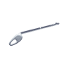 MANIVELA PALANCA C-2402 WC PLASTICO FLEXIMATIC
