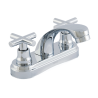 MEZCLADORA LAVABO 4″ 4039 C/CUB Y MAN CRUCETA DICA