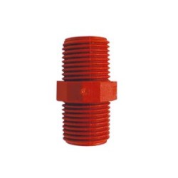 NIPLE CON TUERCA 1″ ROSC. 120306 POLIMEX